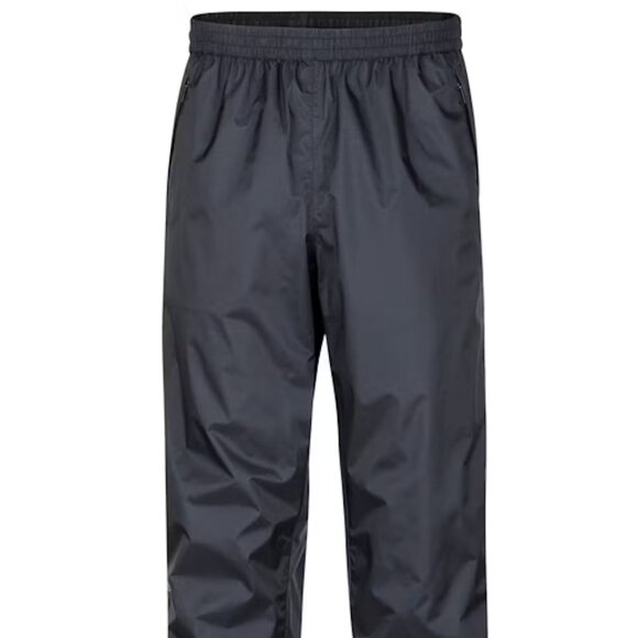 Marmot PreCip Eco Waterproof Pant, Black, Men's Medium.  Short, Regular fit. - Picture 1 of 3